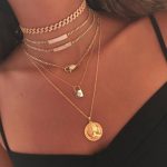 collares de oro mujer