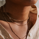 collares de oro mujer