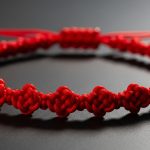 pulsera 7 nudos roja