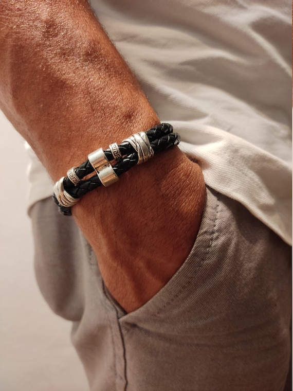 pulsera-cuero-hombre-907ene-1.jpg pulsera cuero hombre - Imagen 1