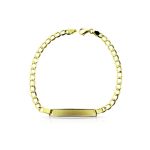 pulsera de oro hombre