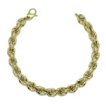 pulsera de oro hombre