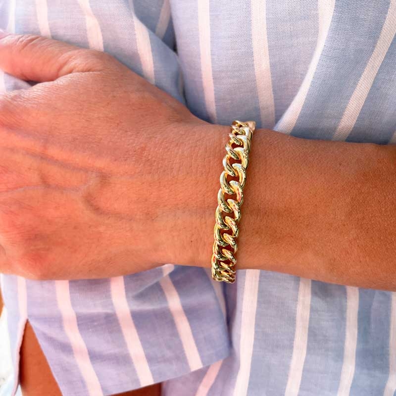pulsera-de-oro-hombre-588apg-1.jpg pulsera de oro hombre - Imagen 1