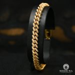 pulsera de oro para hombre