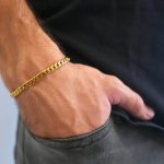 pulsera de oro para hombre