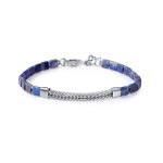 pulsera de plata hombre
