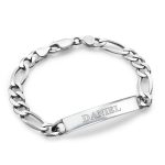 pulsera de plata hombre