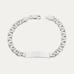 pulsera de plata hombre