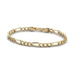pulsera oro hombre