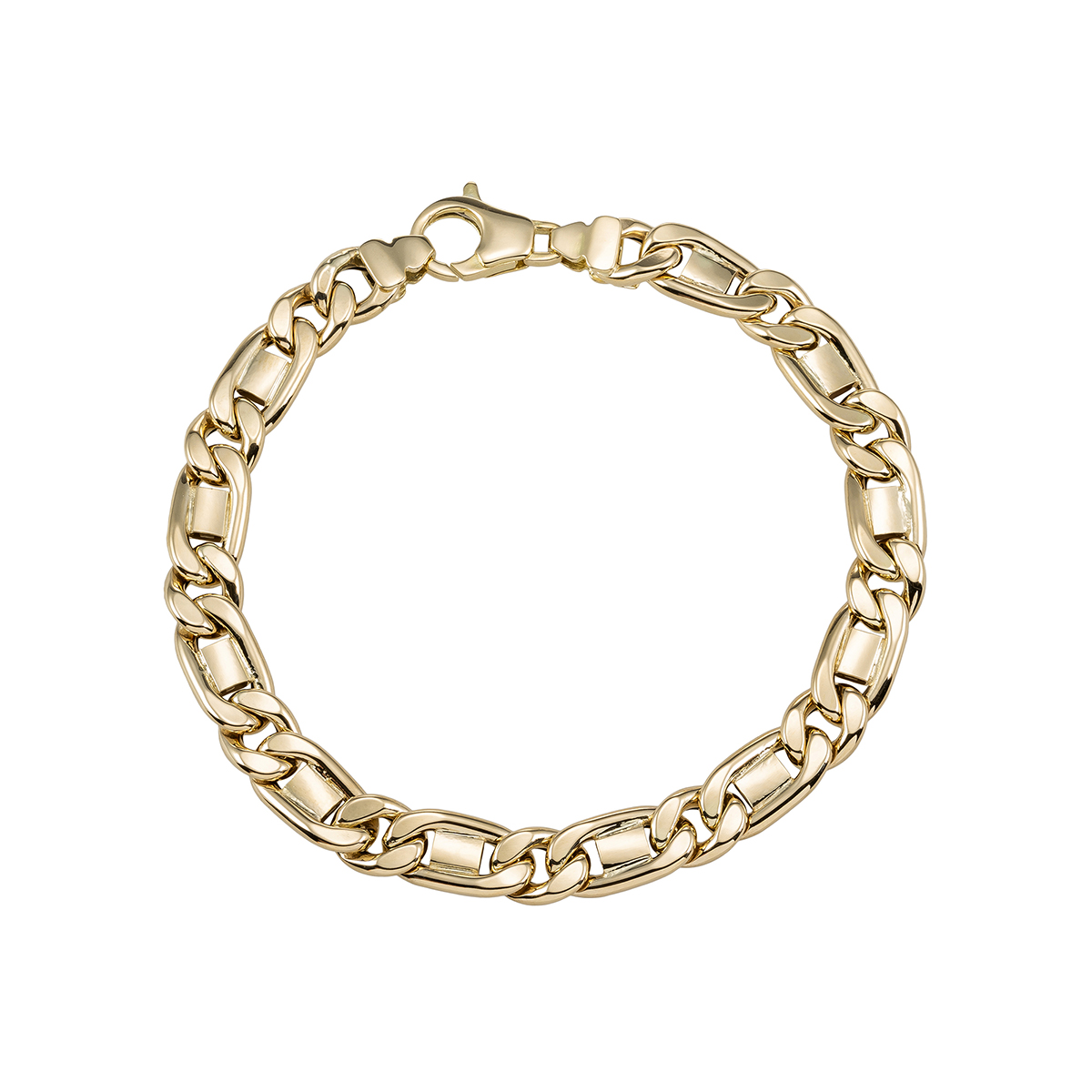 pulsera-oro-hombre-225oyl-1.jpg pulsera oro hombre - Imagen 1