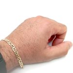 pulsera oro hombre