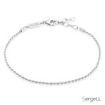 pulsera plata mujer