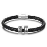 pulseras de cuero hombre