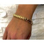 pulseras de oro para mujer