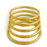 pulseras pan de oro