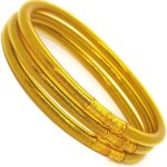 pulseras pan de oro